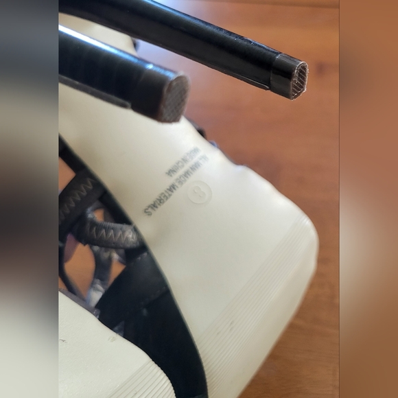 Shi by Journeys strappy  platform spike heels - Picture 7 of 16